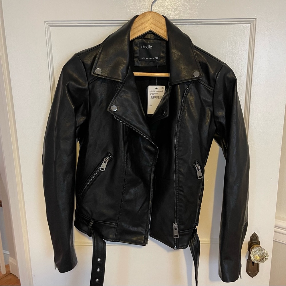 *NEW WITH TAGS* Leather Jacket
